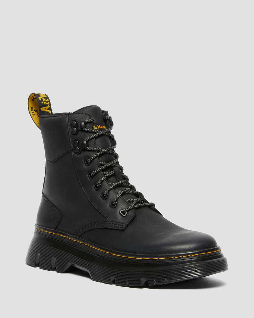 Dr. Martens Tarik Wyoming Deri Erkek Utility Botlar - Bot Siyah |DUOBH6304|